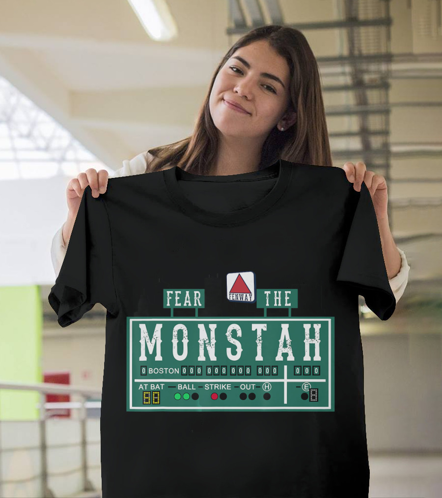Fear the Fenway Boston Baseball Monstah T-Shirt