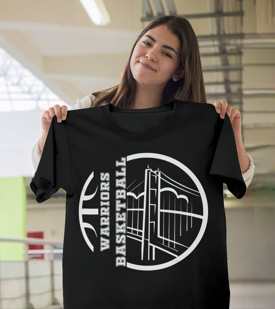 Warriors Basketball Golden State Distressed Fan T-Shirt
