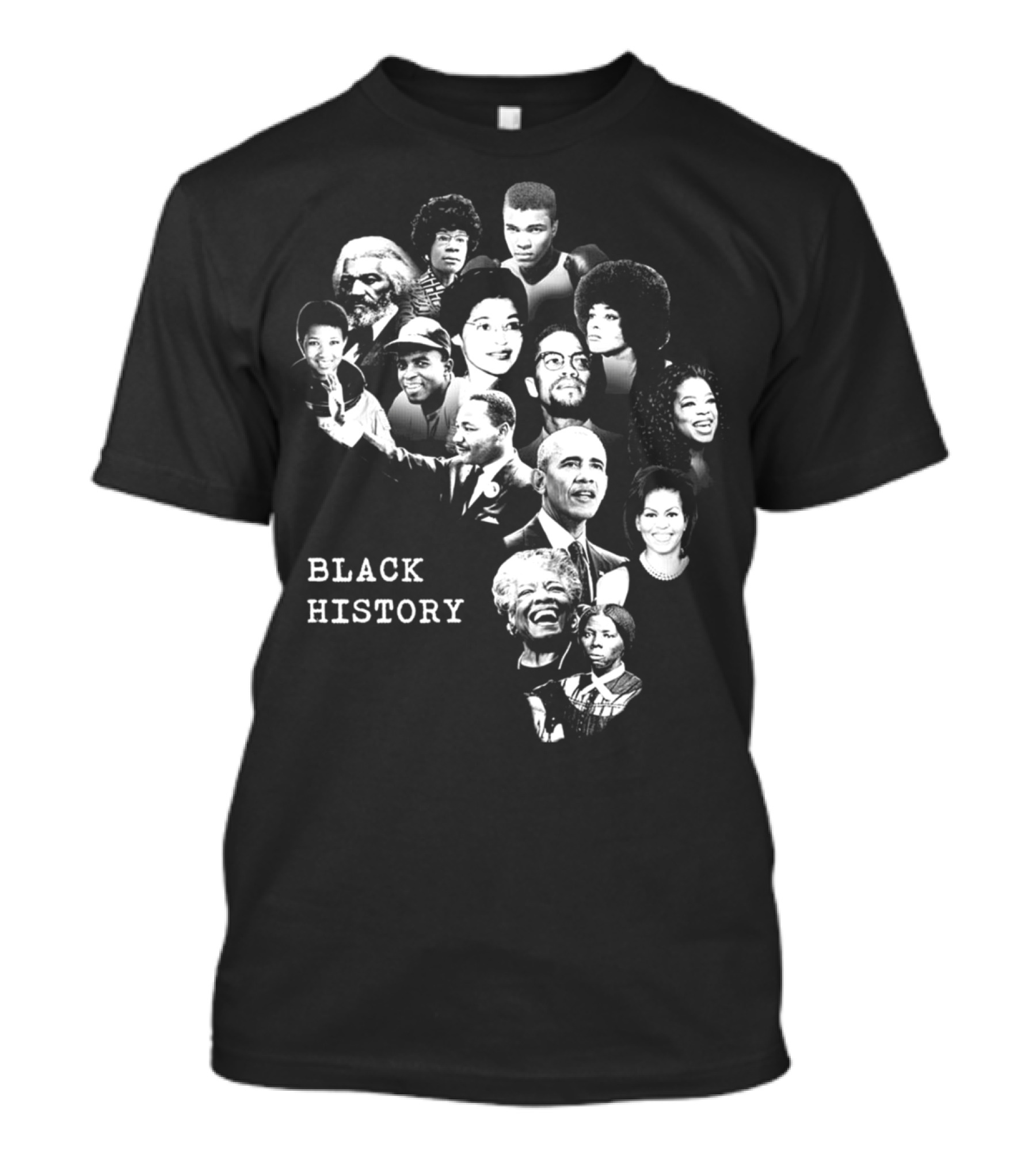 Black History Icons And Influential Figures T-Shirt