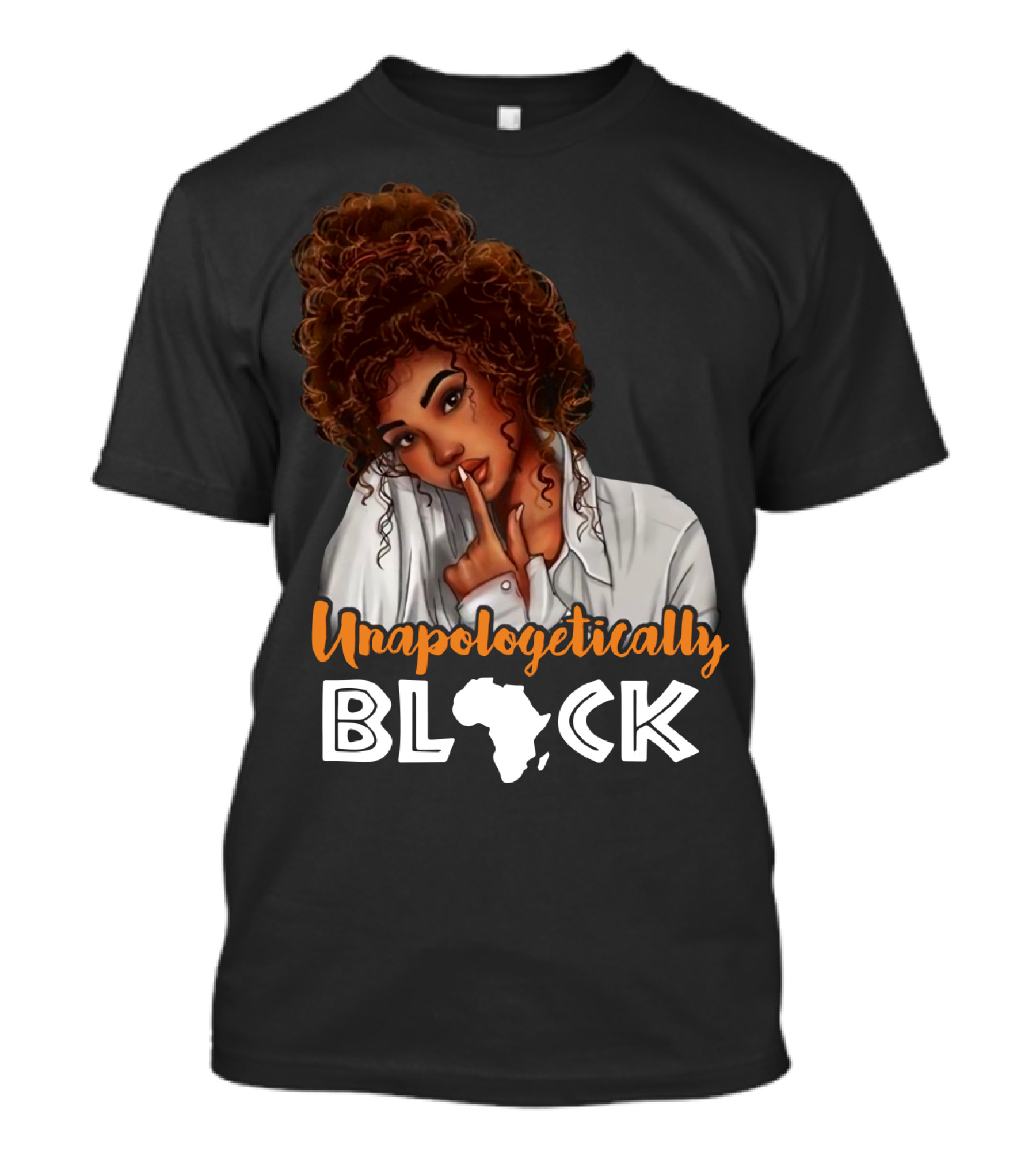 Unapologetically Black African Map T-Shirt