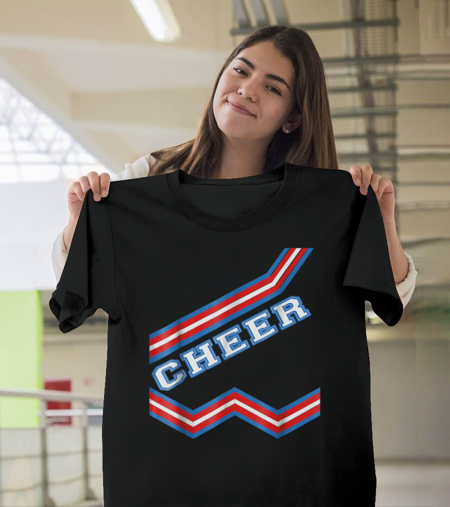 Cheer Halloween Costume Cheerleader Team Spirit T-Shirt