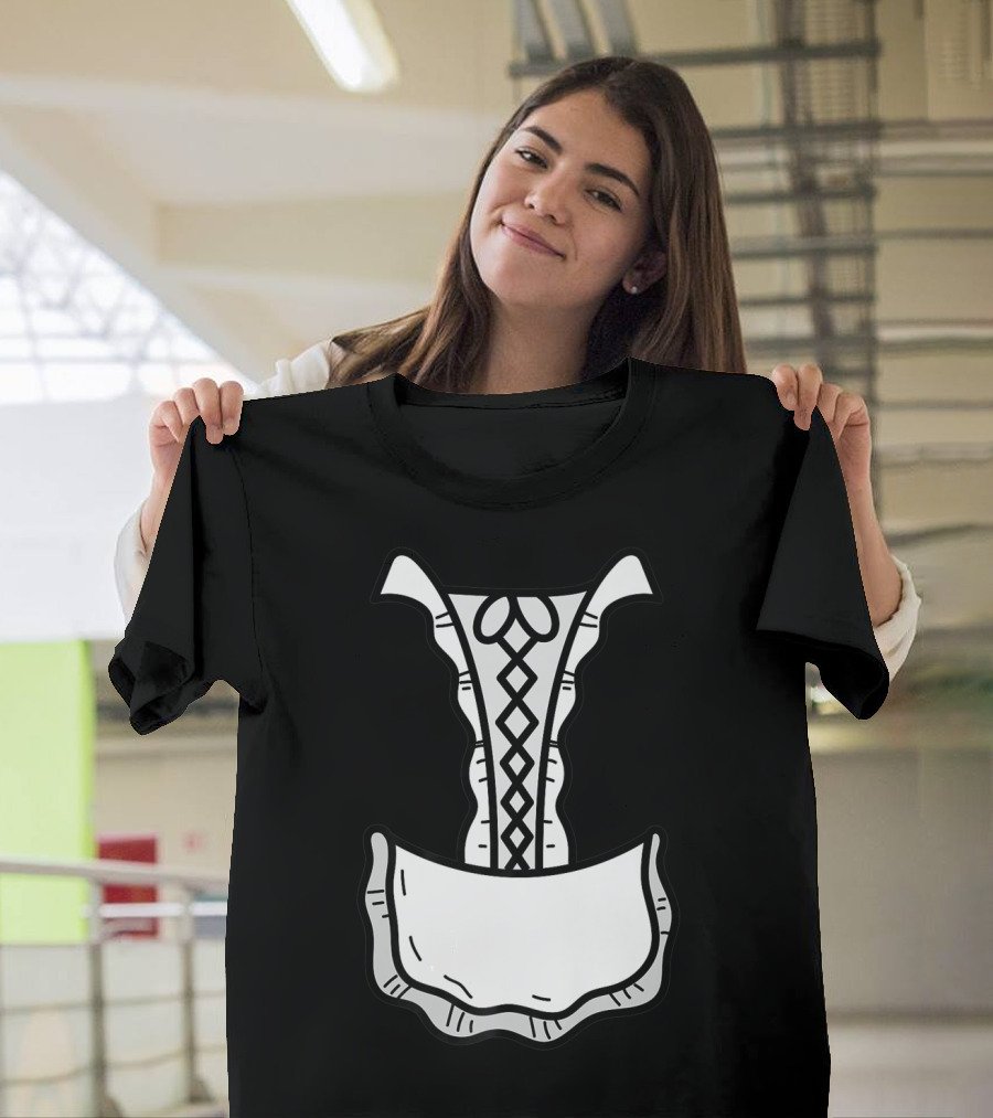 French Maid Costume Halloween Housemaid T-Shirt