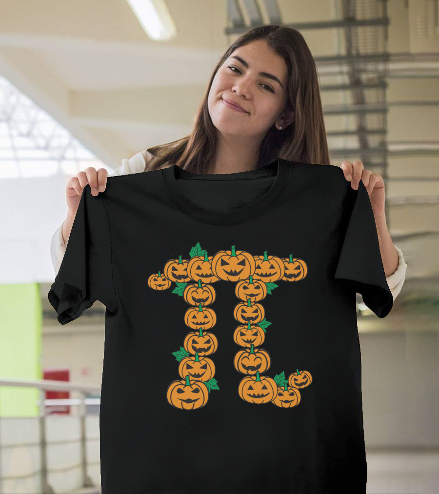Halloween Pumpkin Pi Joke T-Shirt
