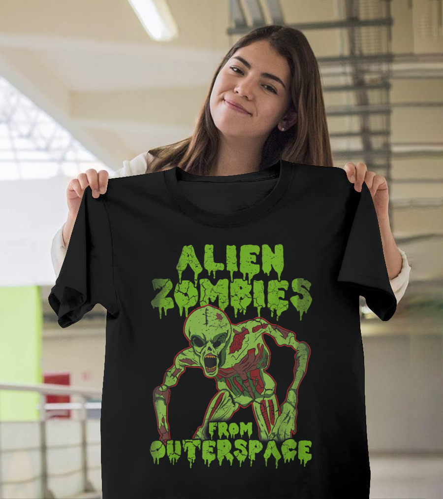 Alien Zombies From Outerspace T-Shirt