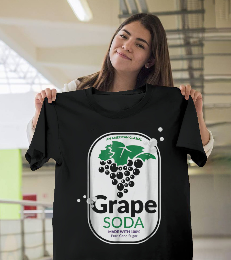 Halloween Group Costume An American Classic Grape Soda Made with 100% Pure Cane Sugar T-Shirt