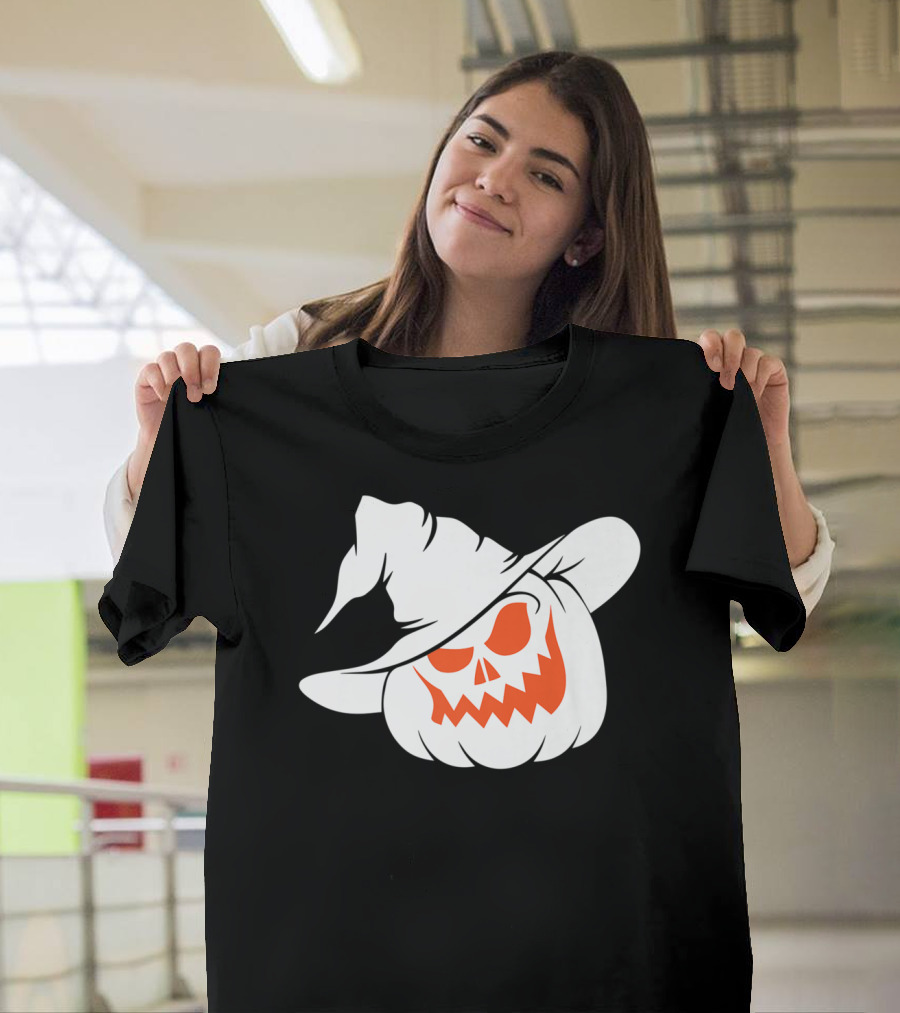 Halloween Pumpkin Witch Jackolantern T-Shirt