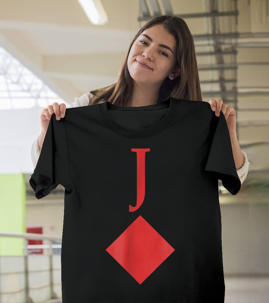 Jack of Diamonds Halloween Party Costume Card Deck T-Shirt