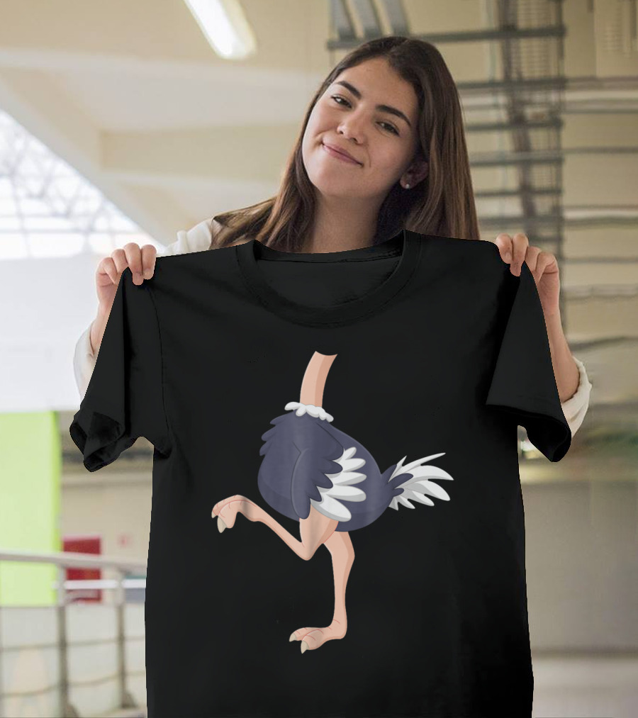 Ostrich Animal Body Halloween Costume T-Shirt
