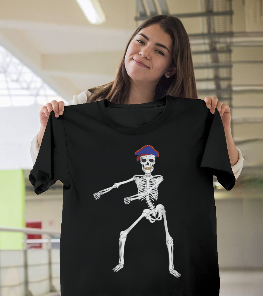 Pirate Skeleton Dance Costume Extravaganza T-Shirt