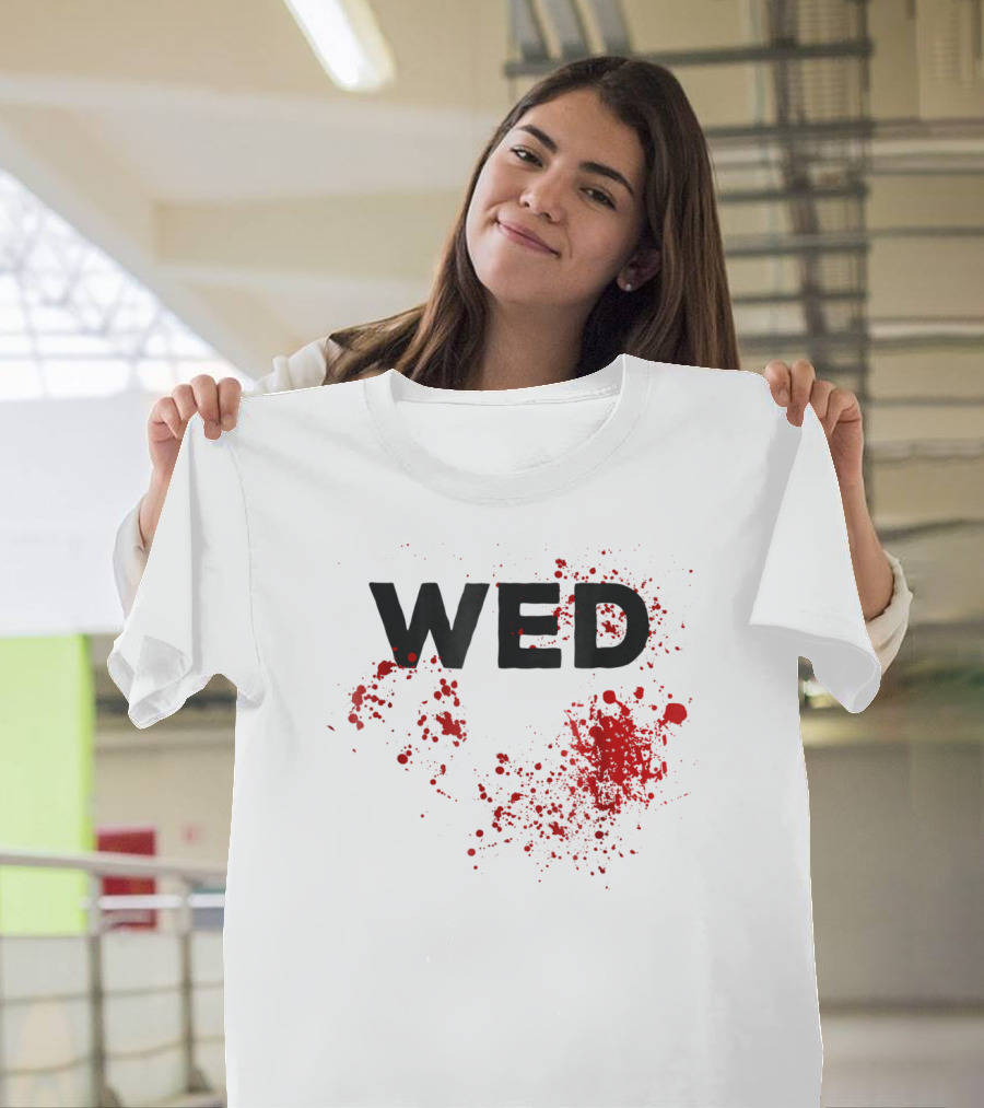 WED Shark Matching Group Blood Splatter T-Shirt