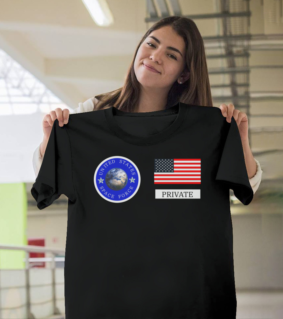United States Space Force Private Halloween Costume T-Shirt