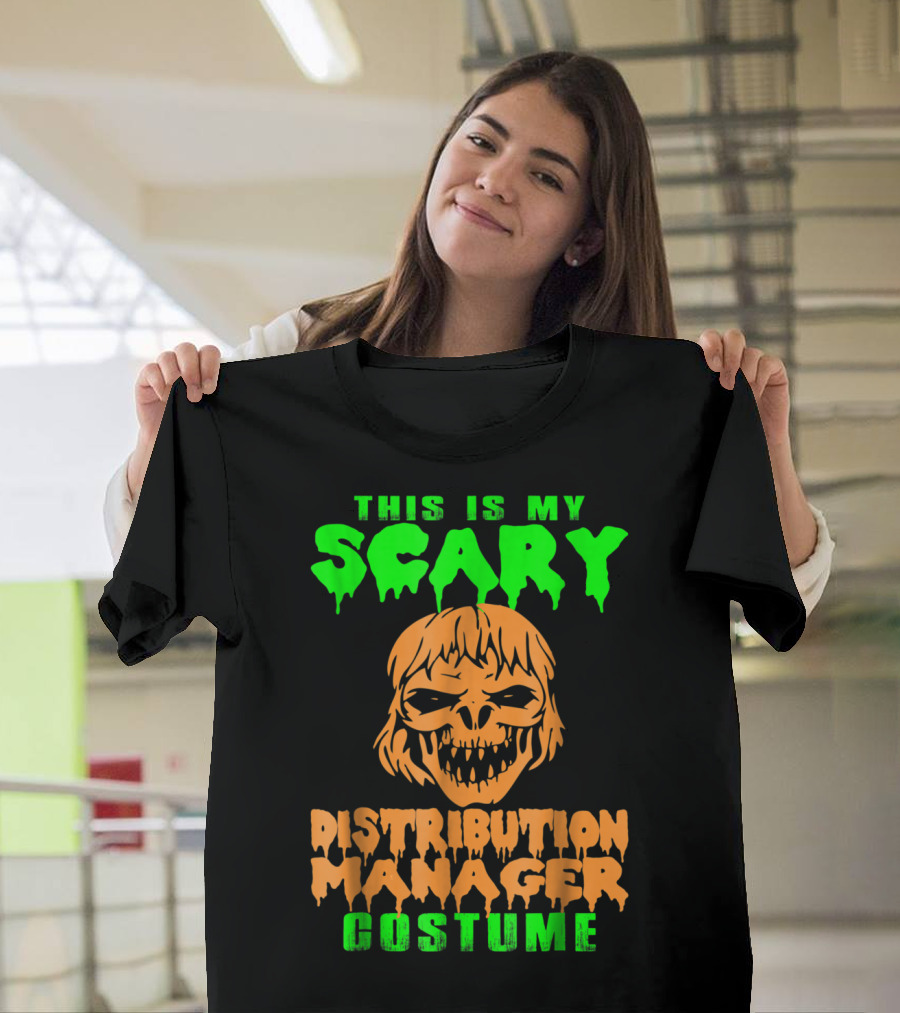 This Is My Scary Distribution Manager Costume T-Shirt