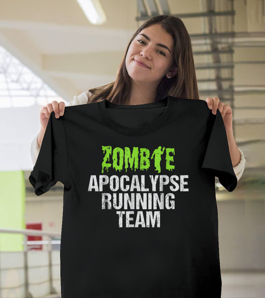 Zombie Apocalypse Running Team Zombie T-Shirt
