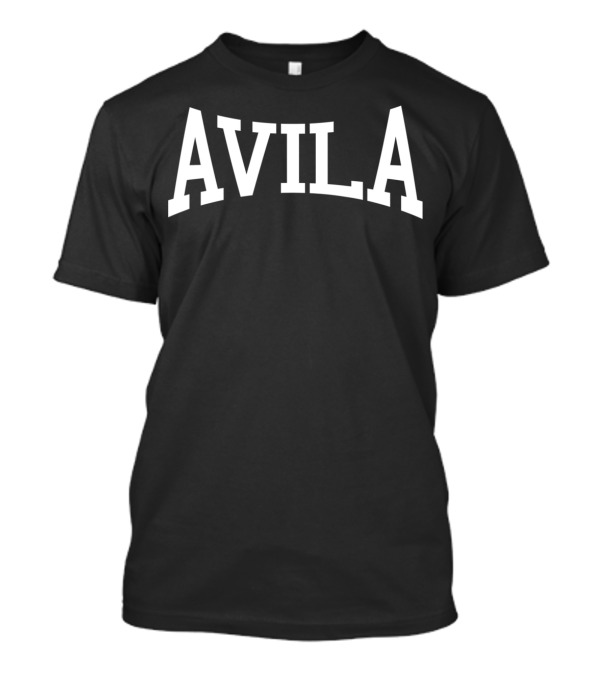 Avila Family Sports Arch Team Name Athletic T-Shirt