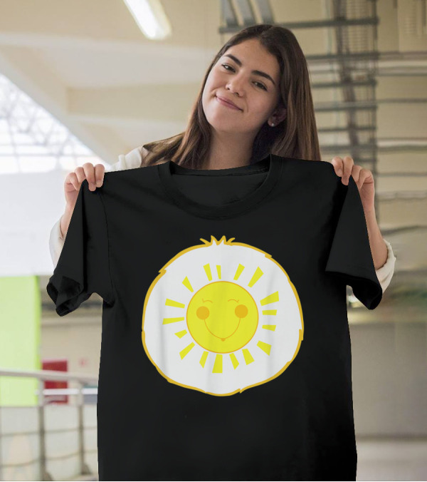 Bear Costume Funny Fun Shine Sun Face T-Shirt
