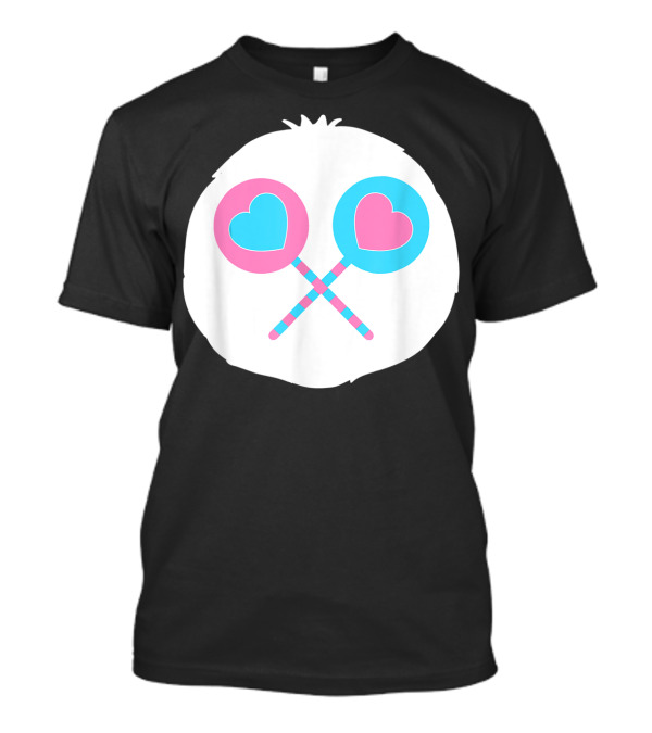 Bear Costume Funny Share For Bear Lollipop Heart T-Shirt