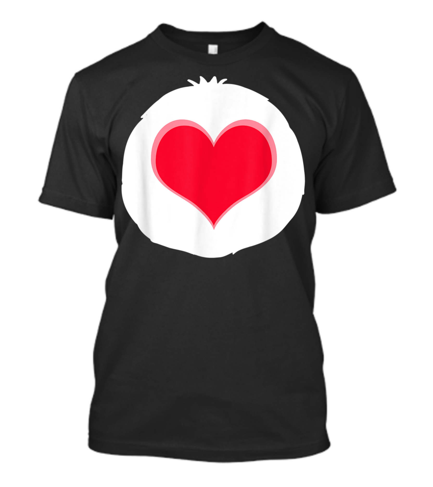 Tenderheart Bear Costume Funny Red Heart T-Shirt