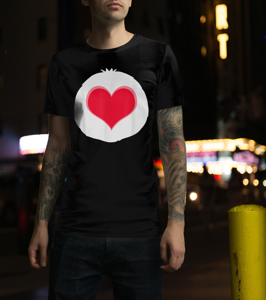 Tenderheart Bear Costume Funny Red Heart T-Shirt
