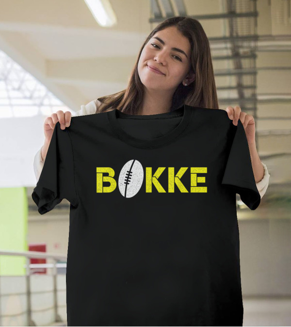 Bokke South Africa Rugby Fan Rugby Ball T-Shirt