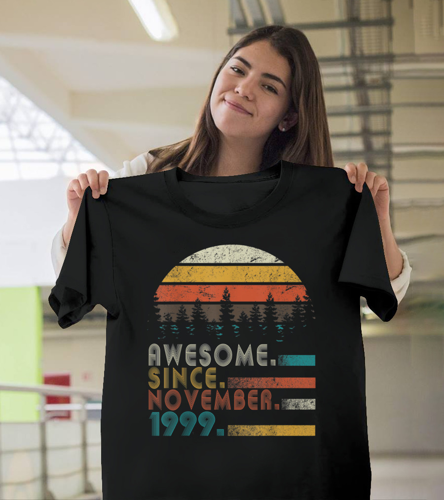 Awesome Since November 1999 Vintage 20th Classic T-Shirt