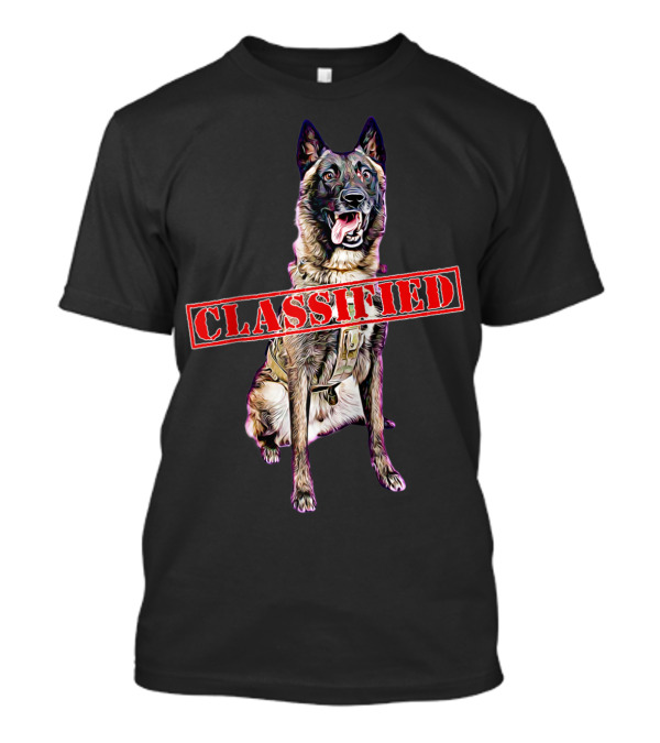 Classified Hero Dog From Albaghdadi Raid T-Shirt
