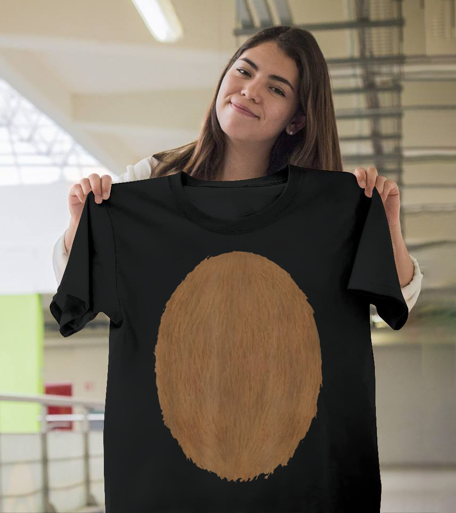 Reindeer Belly Costume DIY Christmas Reindeer Fur T-Shirt