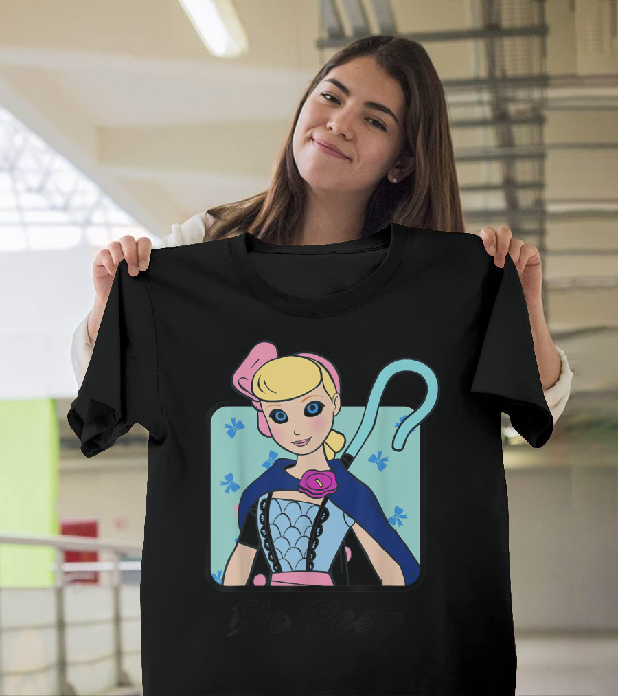 Disney Pixar Toy Story 4 Bo Peep Pastel Colors T-Shirt