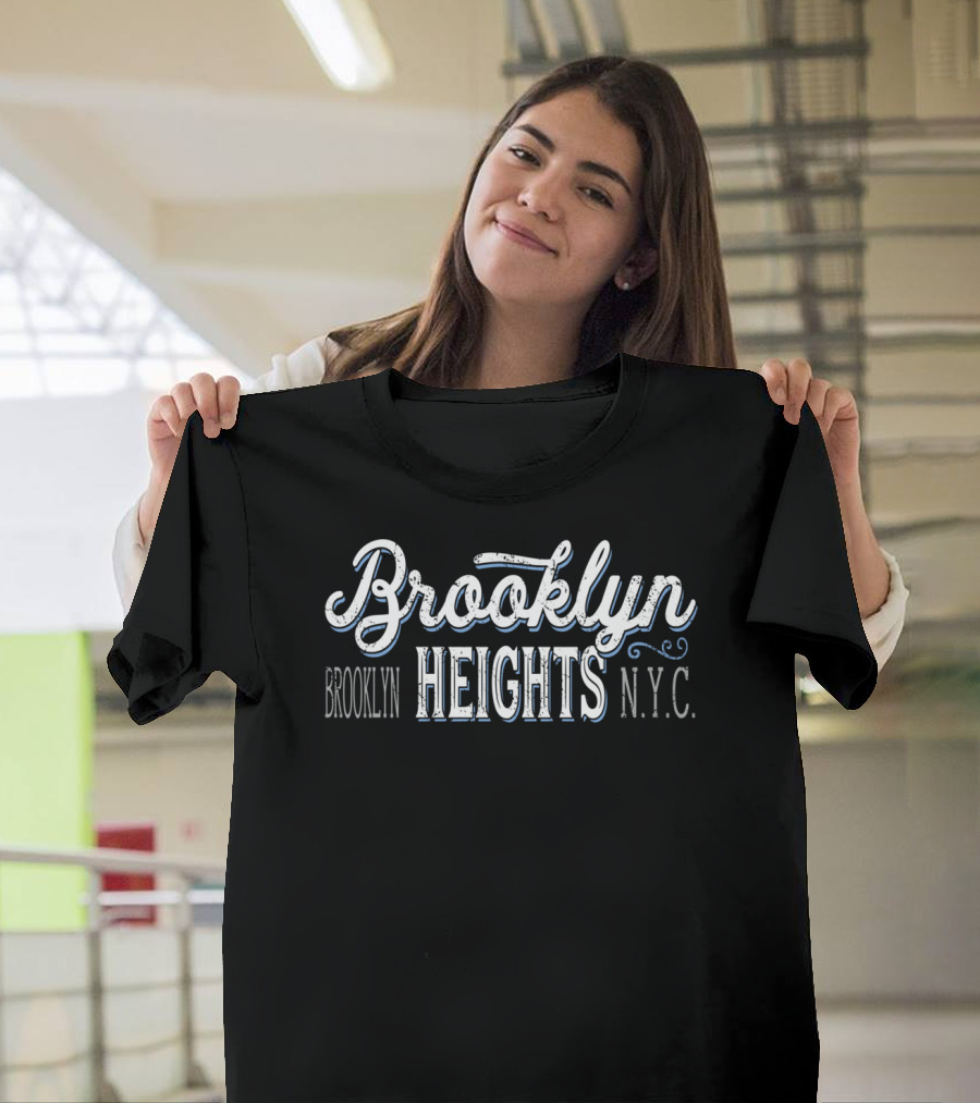 Brooklyn Heights Vintage NYC Style Cool T-Shirt