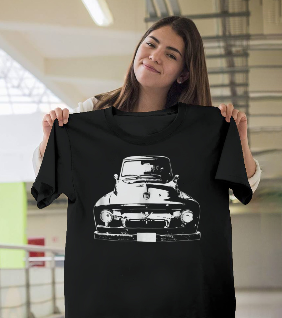 1956 Classic American Pickup Truck Front View T-Shirt