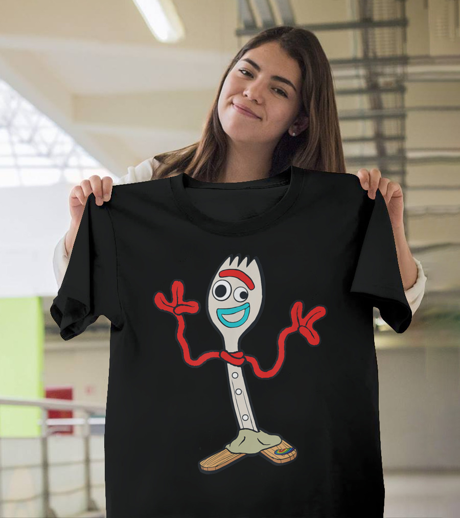 Disney Pixar Toy Story 4 Forky Character T-Shirt