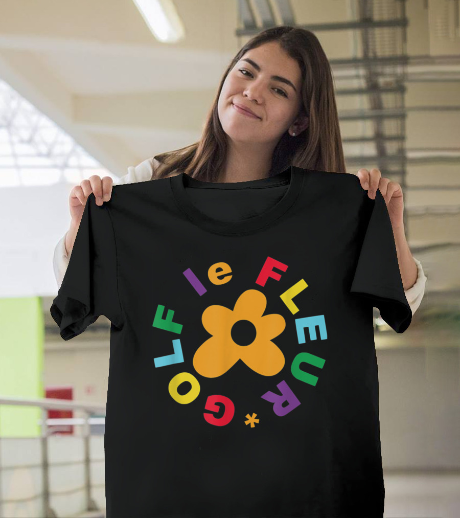 GOLF le FLEUR Colorful Flower T-Shirt