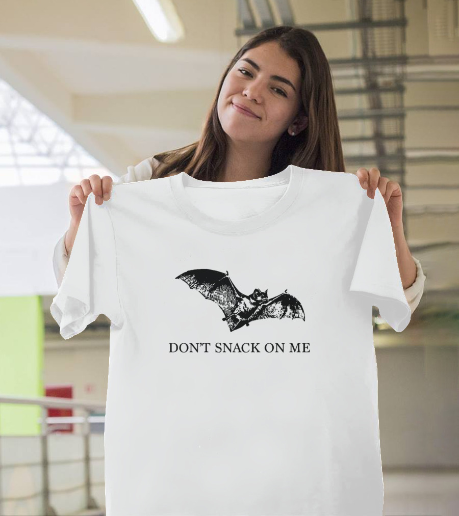 Don't Snack On Me Bat Iconic Symbol T-Shirt