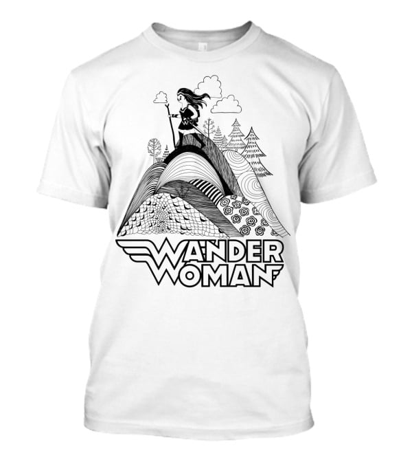Wander Woman Hiking Adventure T-Shirt