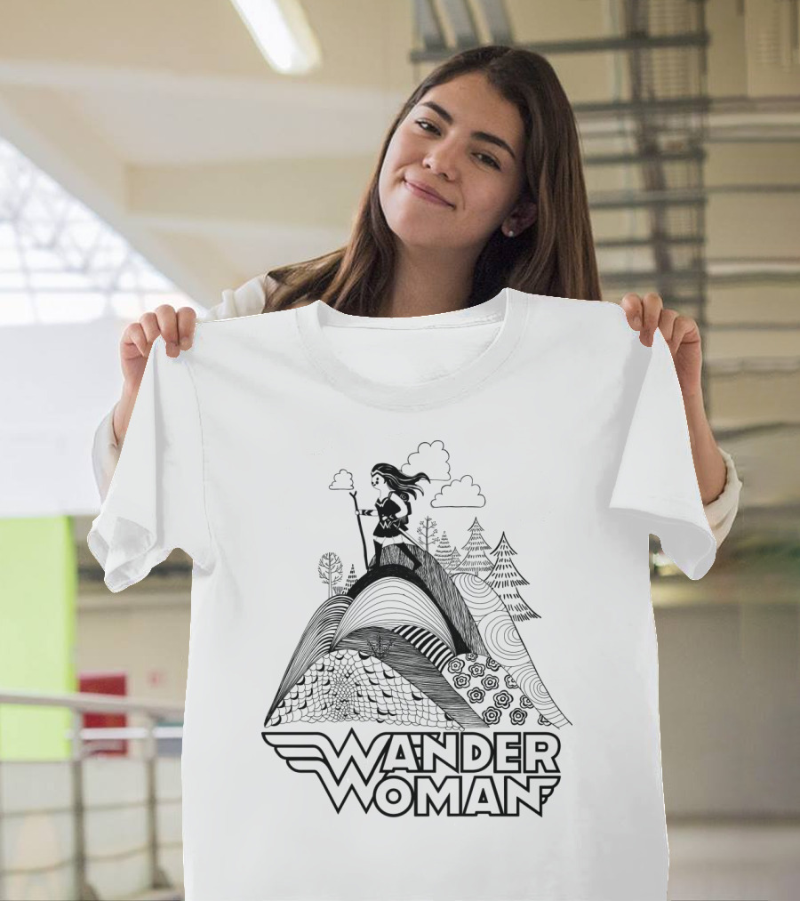 Wander Woman Hiking Adventure T-Shirt