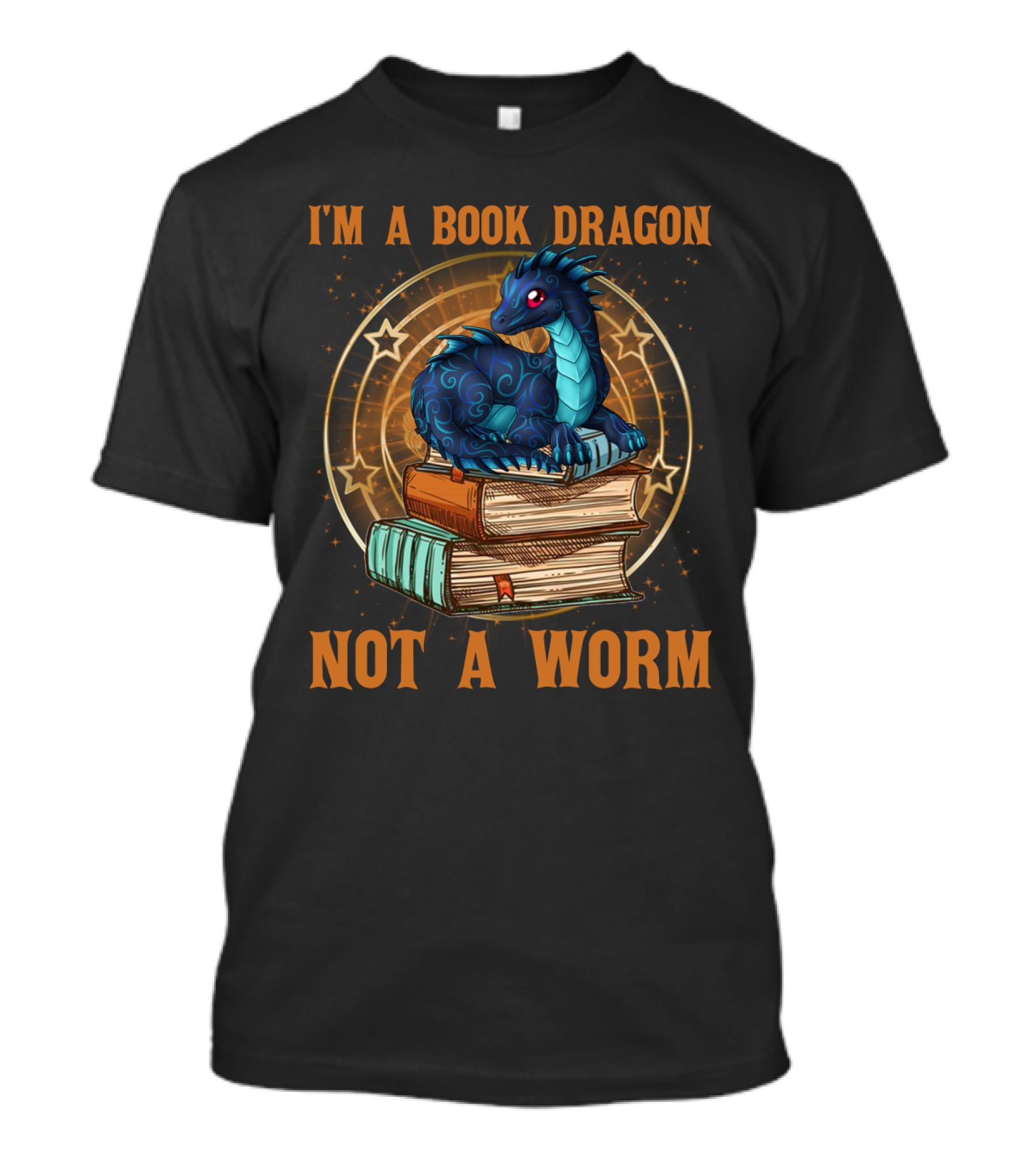 I'm A Book Dragon Not A Worm T-Shirt