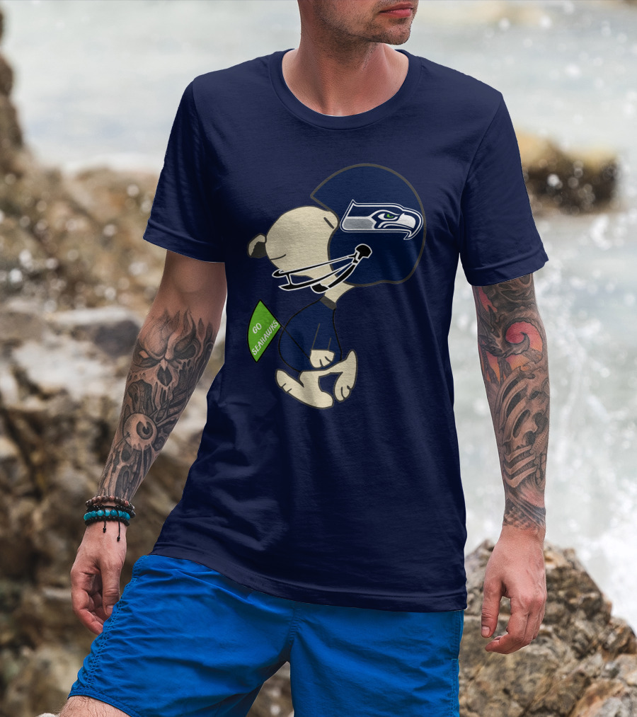 Seattle Seahawks Go Seahawks T-Shirt