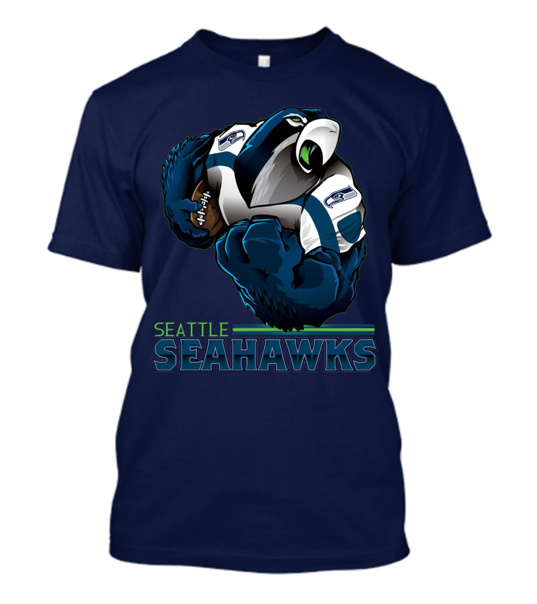 Seattle Seahawks Football Hawk Athlete T-Shirt