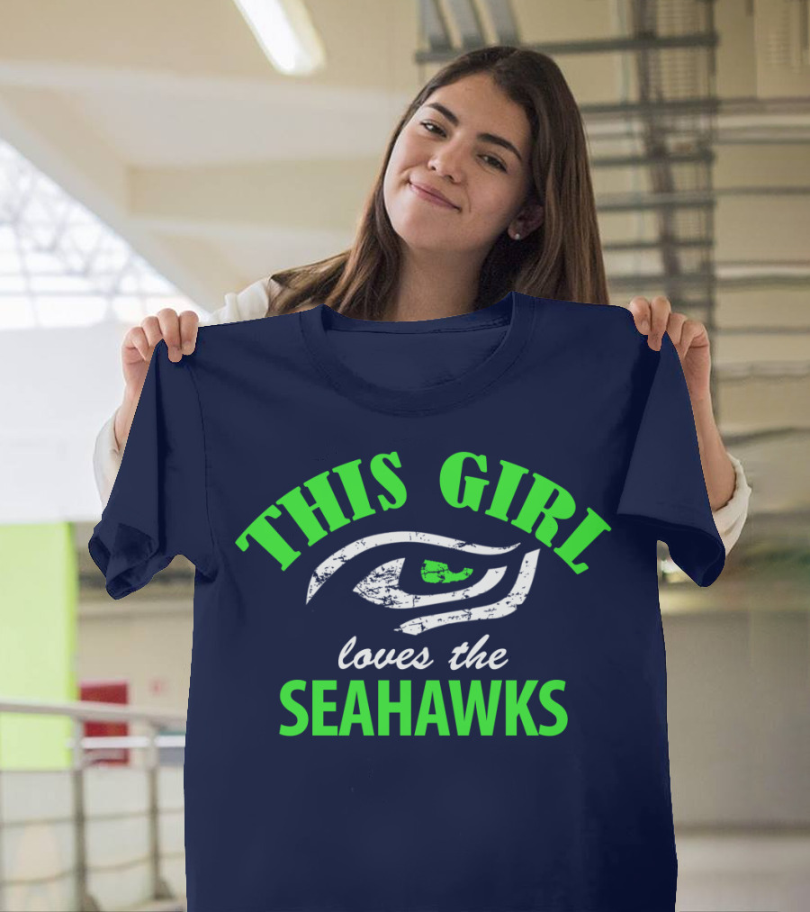 This Girl Loves The Seattle Seahawks T-Shirt