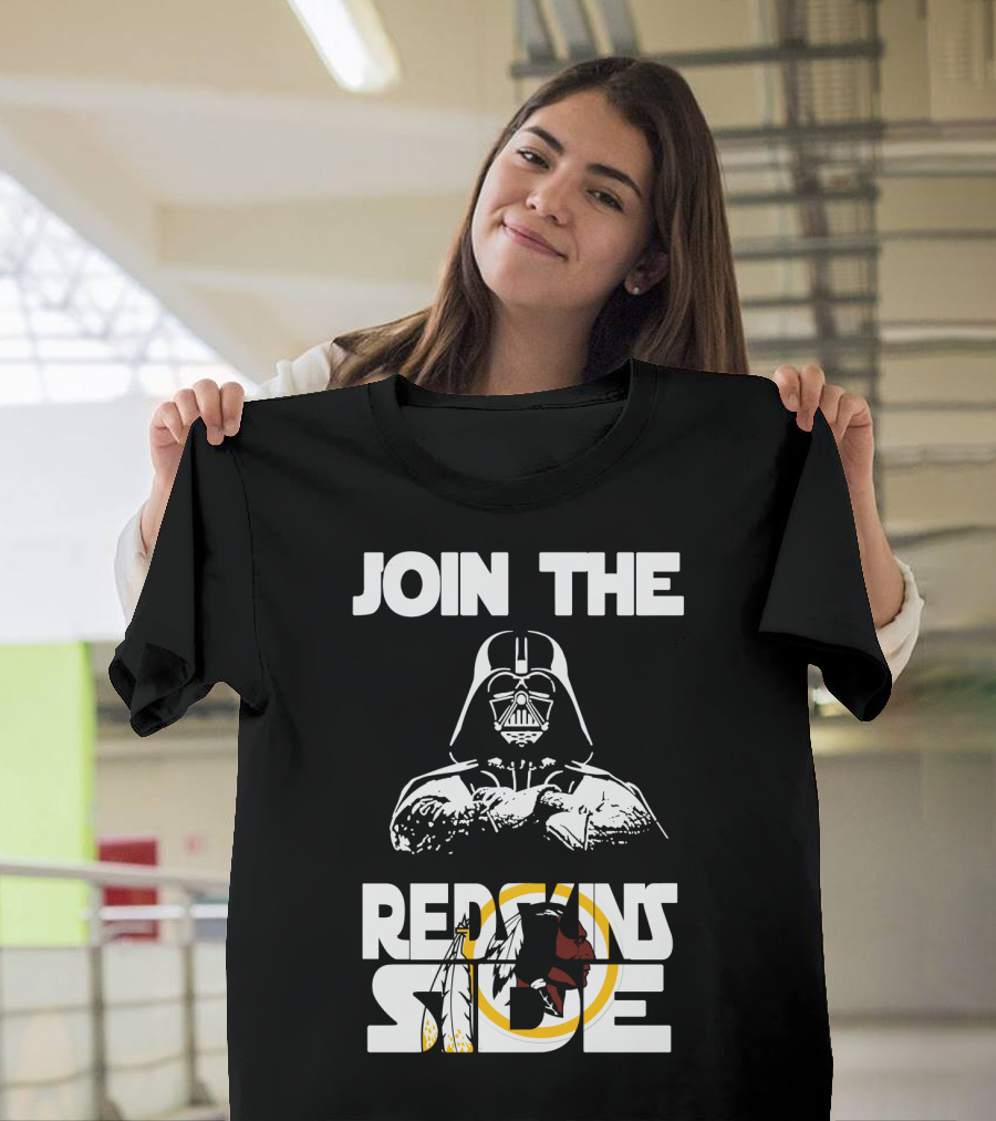 Join The Redskins Side T-Shirt