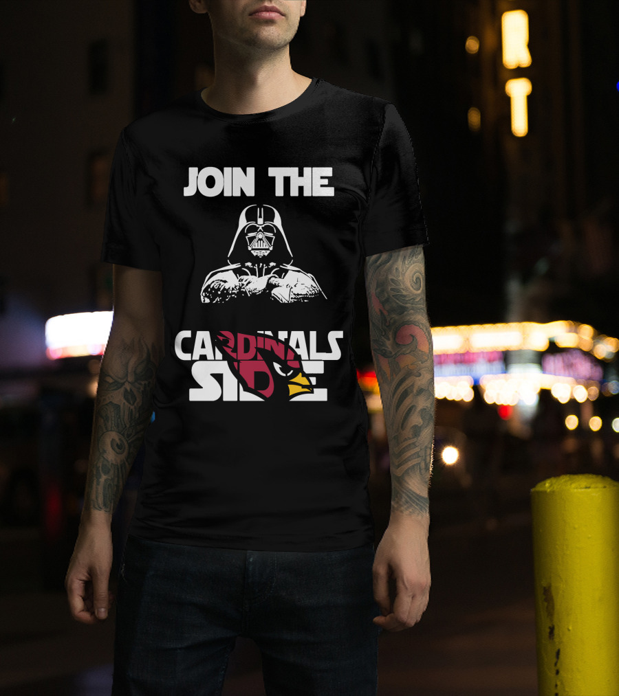 Join The Cardinals Side Arizona Cardinals T-Shirt