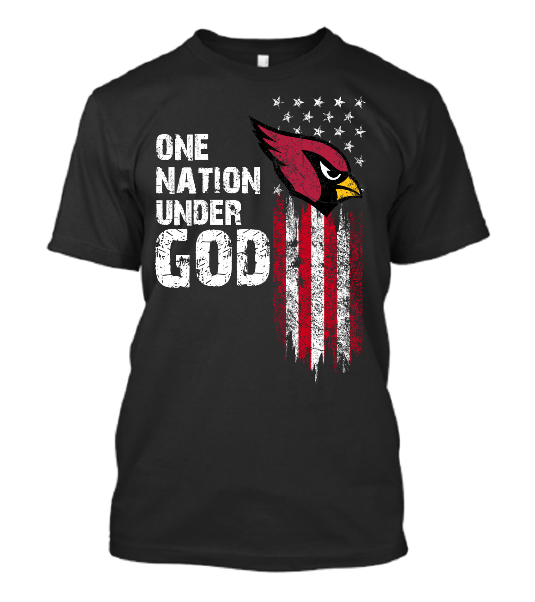 One Nation Under God Cardinals Fans T-Shirt