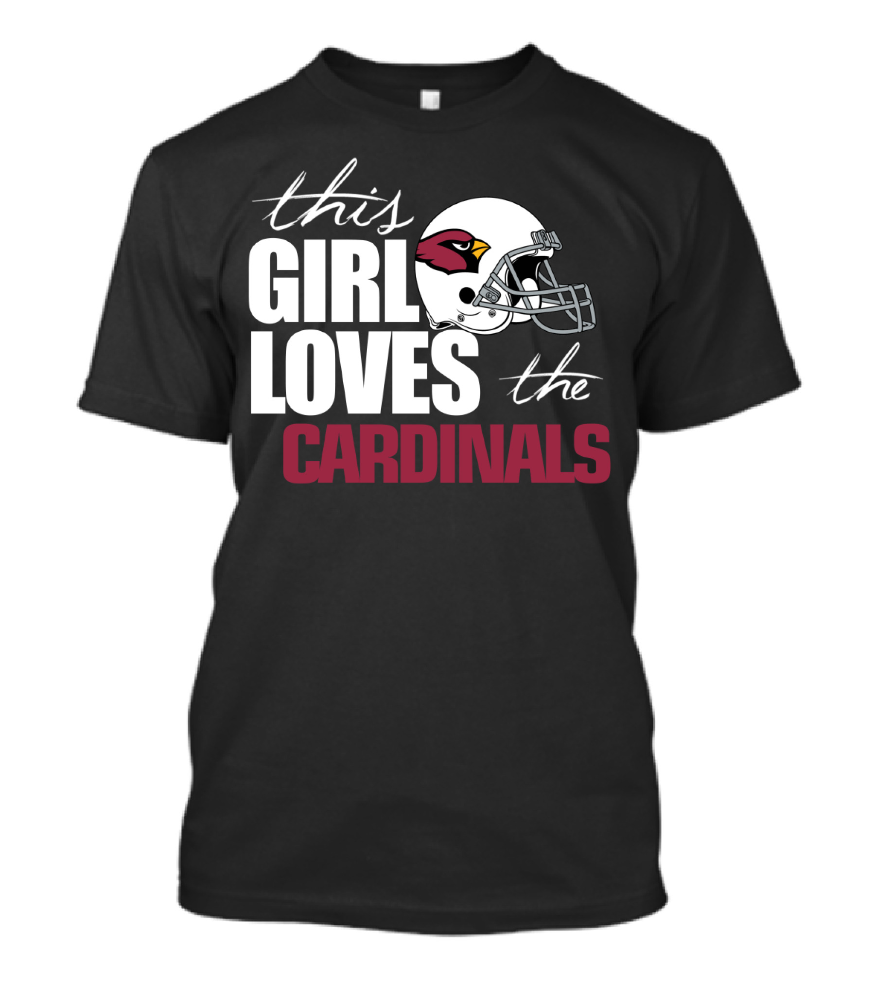 This Girl Loves The Cardinals Fans T-Shirt