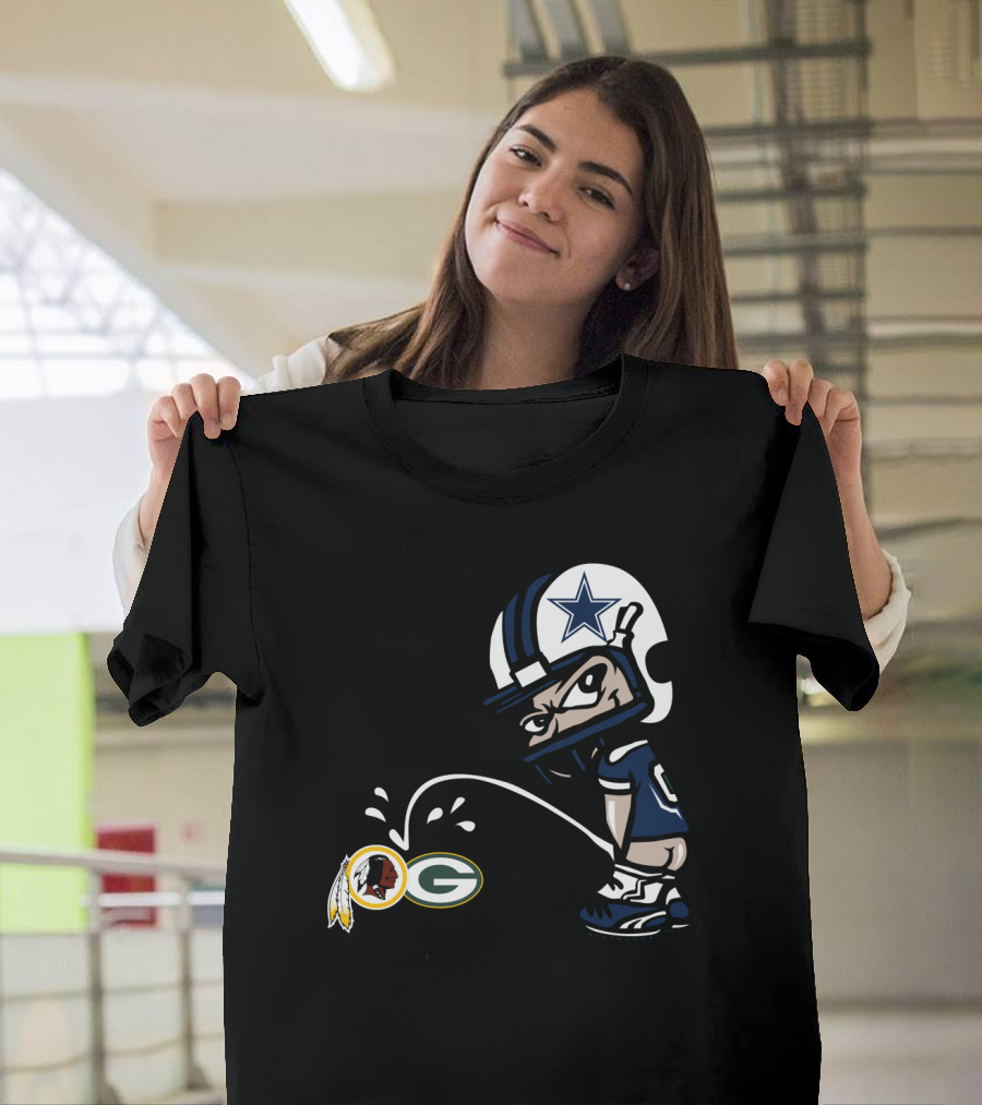 Cowboys Nation Rivalry Symbols Football Humor T-Shirt