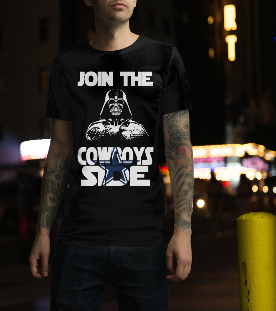 Join The Cowboys Side Dallas Cowboys Fans T-Shirt