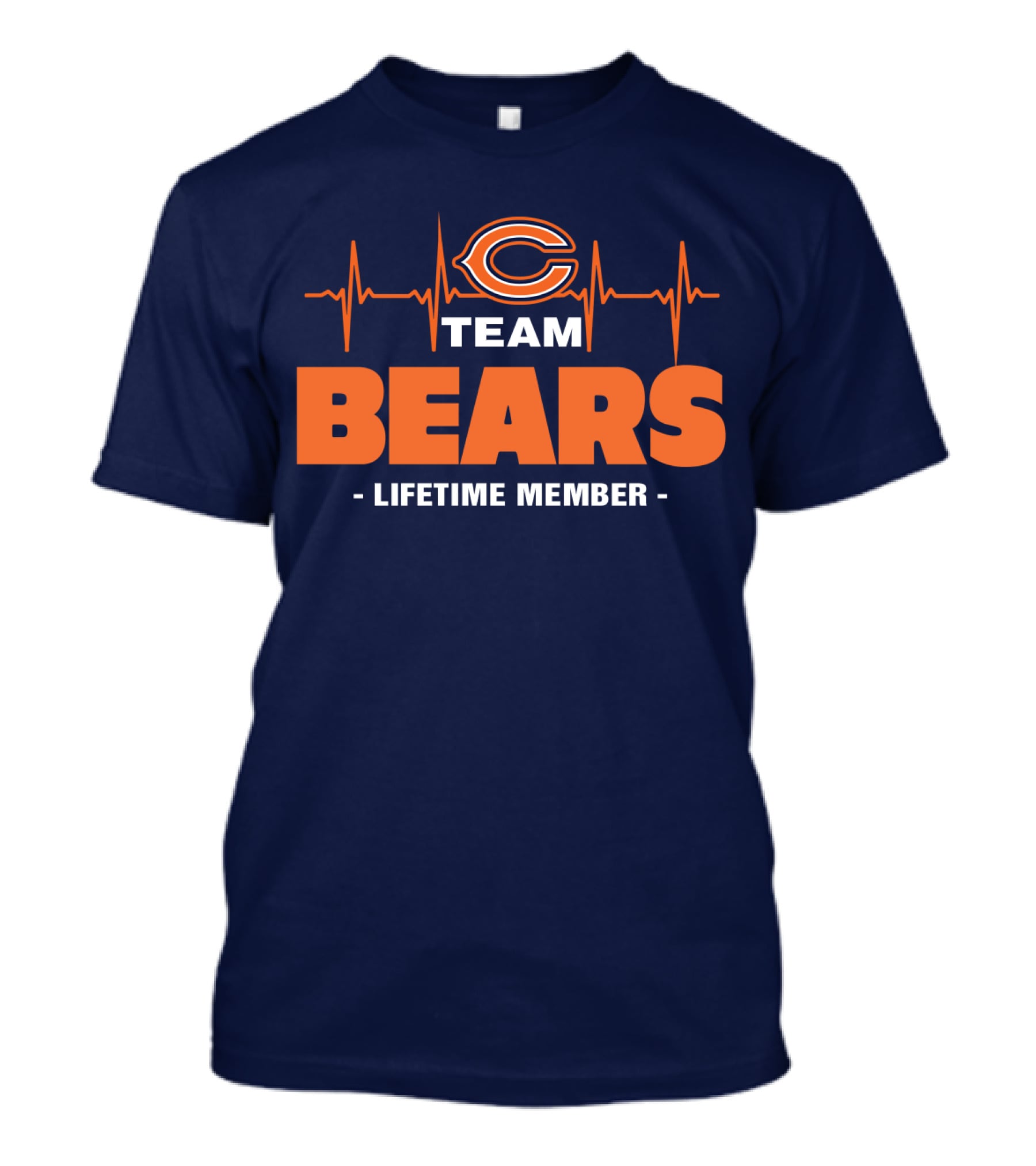 Team Chicago Bears Lifetime Member T-Shirt