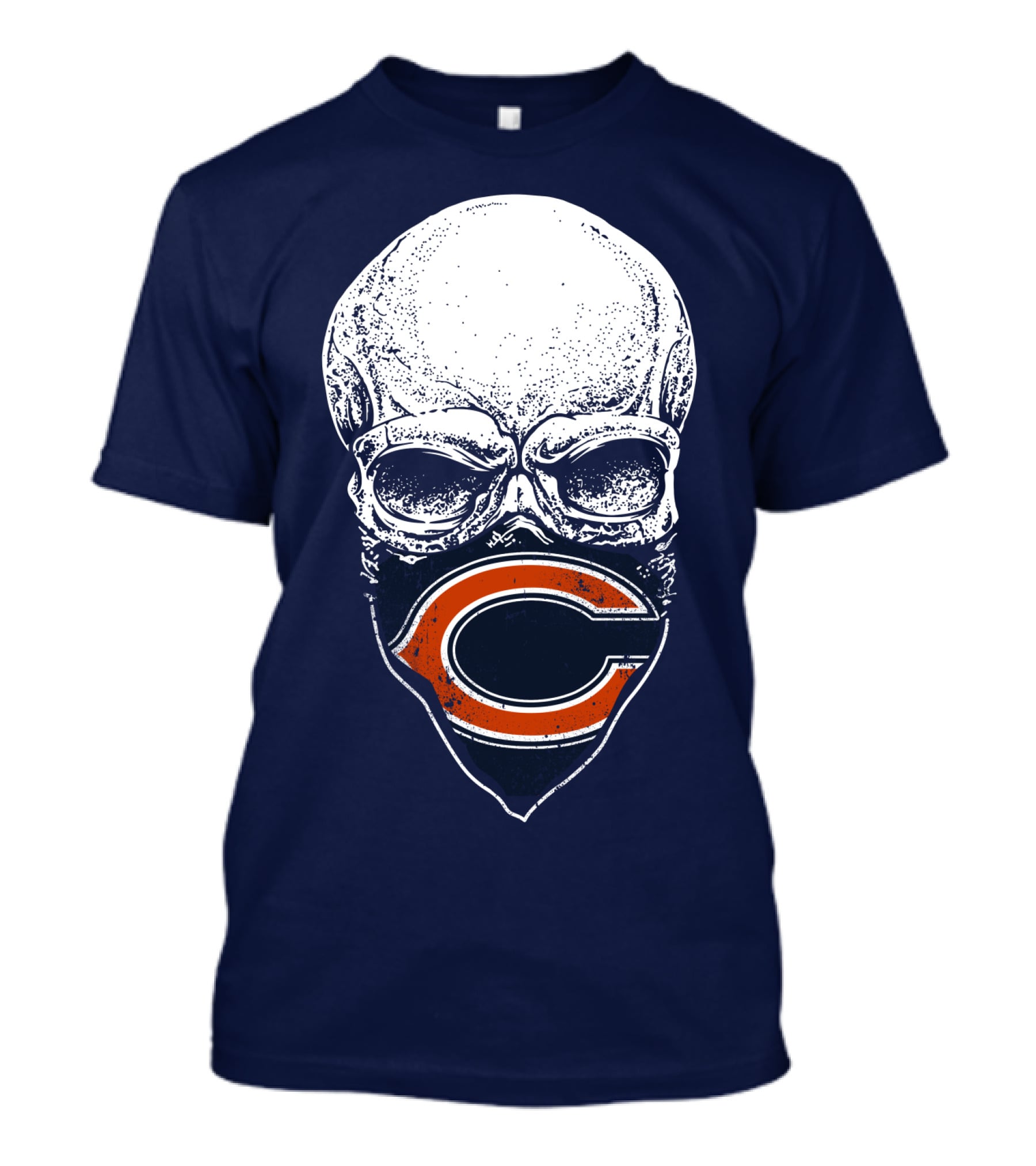 Chicago Bears Skull T-Shirt