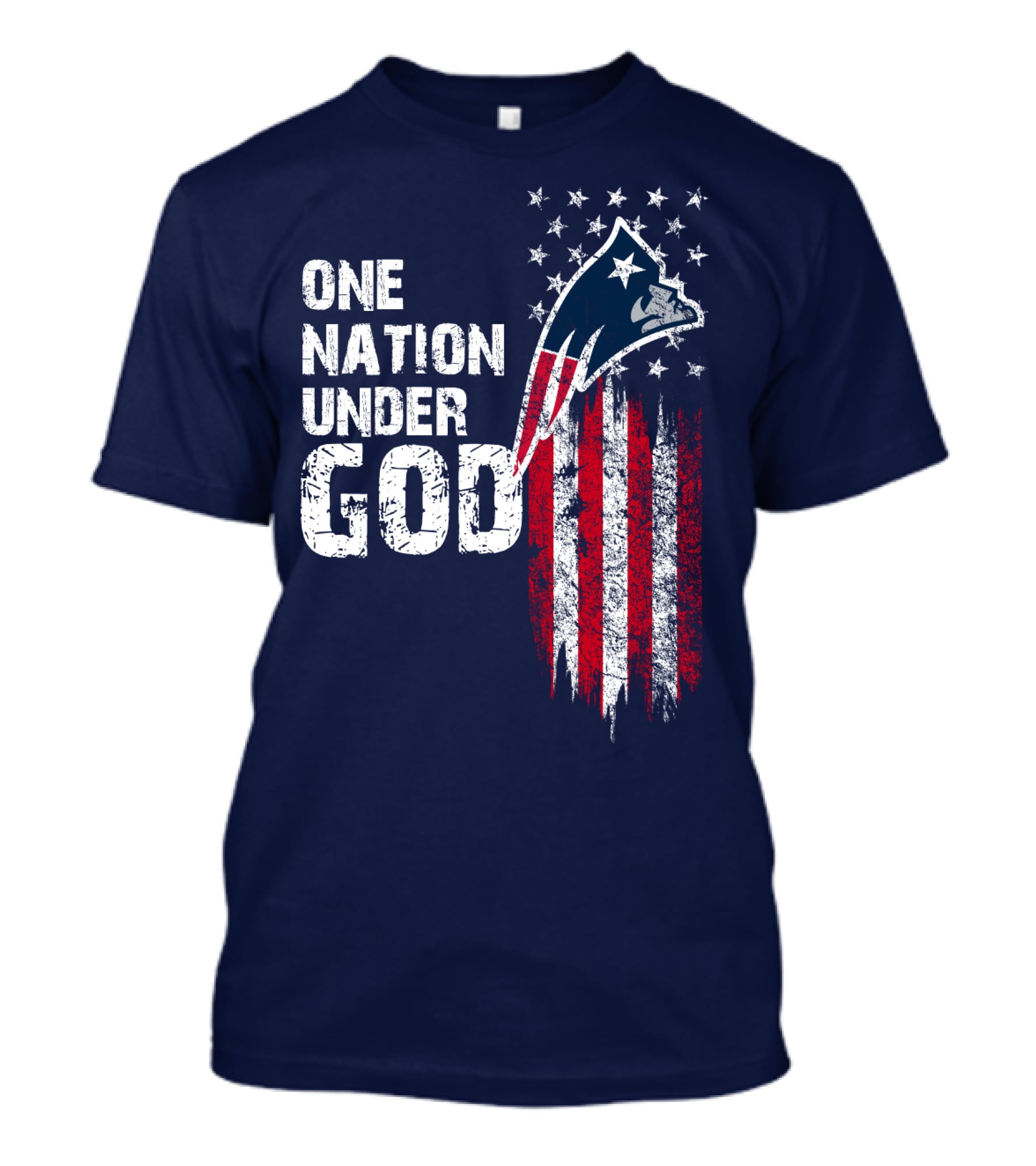 One Nation Under God New England Patriots T-Shirt