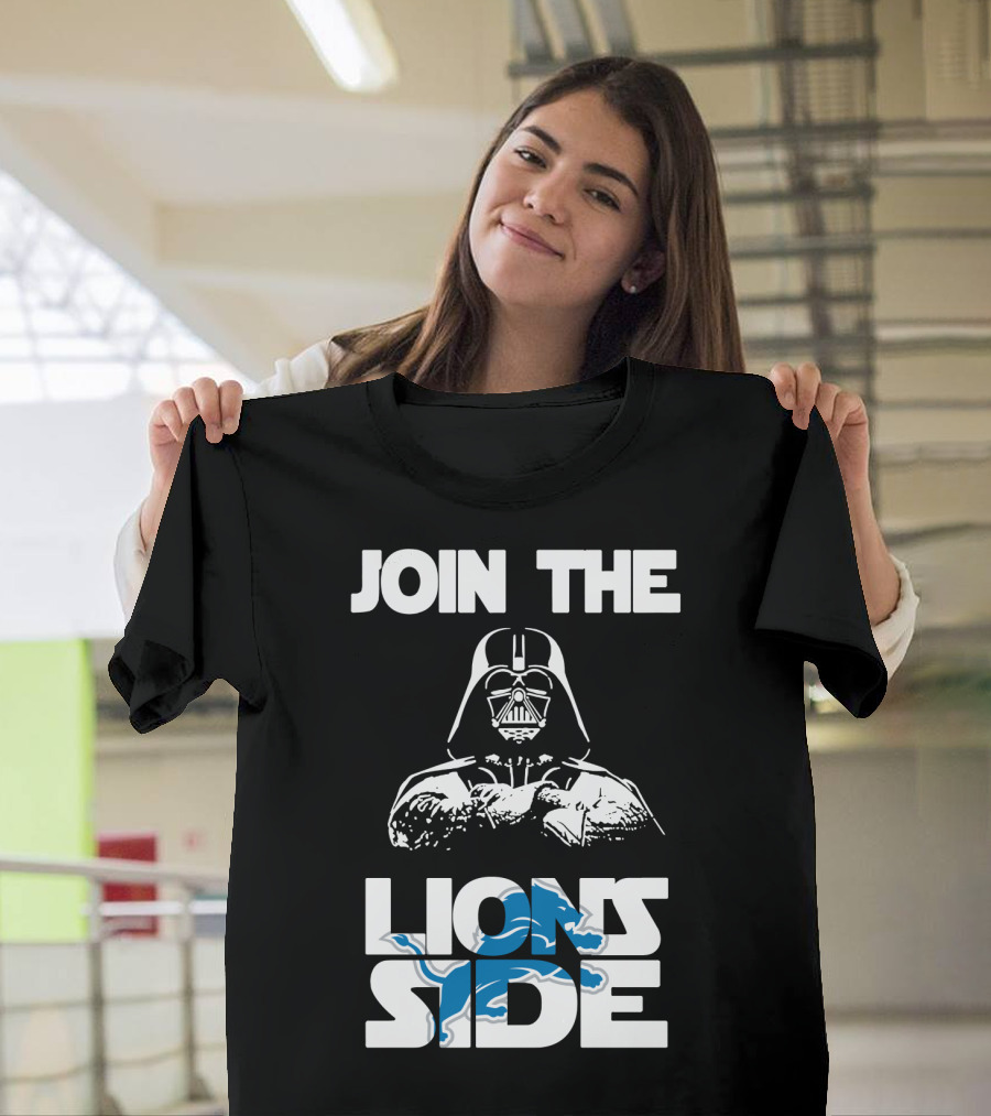 Join The Lions Side Detroit Lions T-Shirt