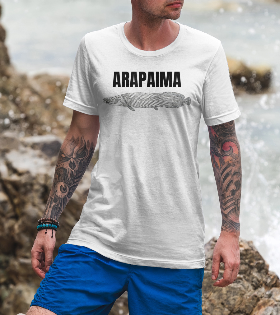 Arapaima Fish Amazon River Fishing Fisherman Wildlife T-Shirt