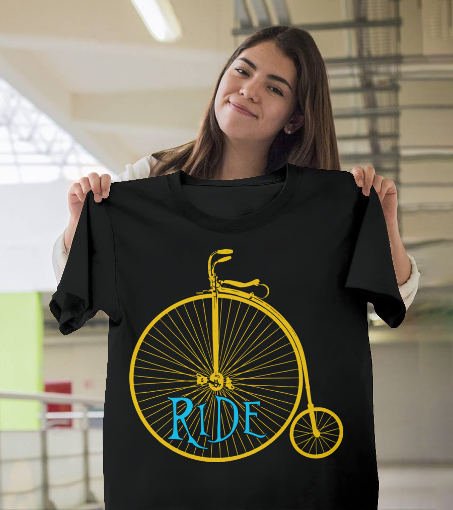 Ride the Penny Farthing Bicycle T-Shirt